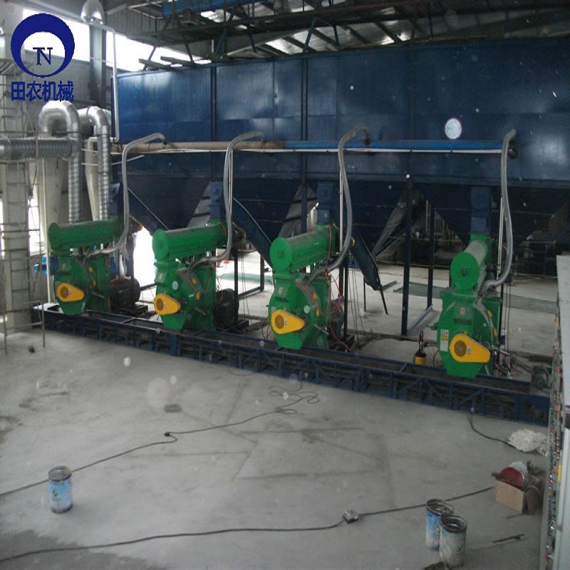 山東田農機械廠專業生產臥式環模420機型木糠顆粒機