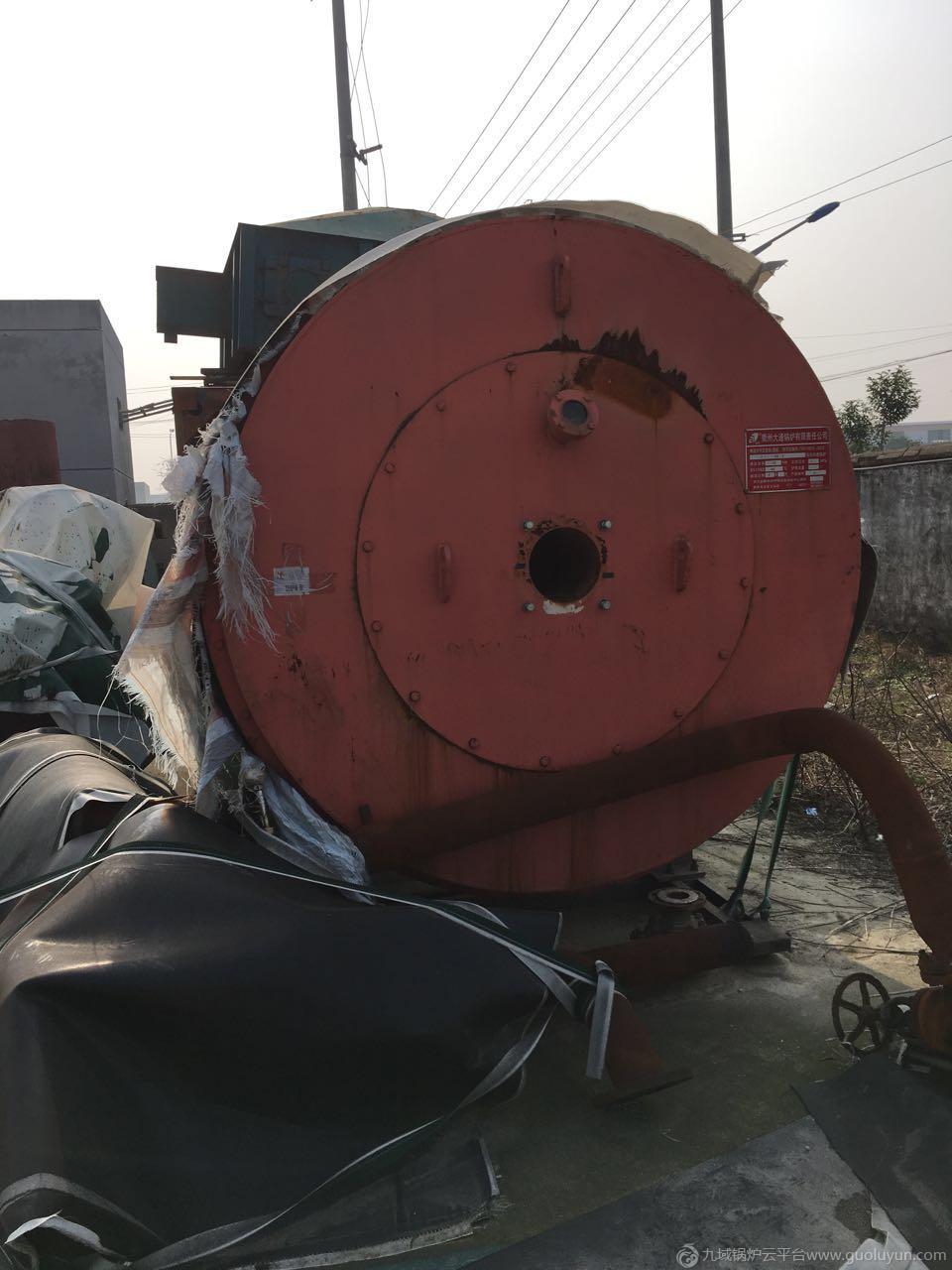 浙江衢州大通二手鍋爐轉讓，型號YY(O)W-1400Y(O)，7.15T
