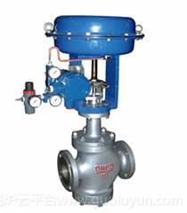 ZJHN蒸汽氣動雙座調節閥上海閥門廠家