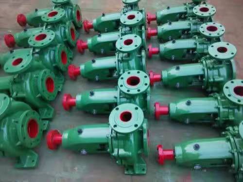 河北華冠鍋爐循環泵給水泵IS80-65-160/7.5KW臥式泵