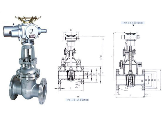 電動硬密封閘閥