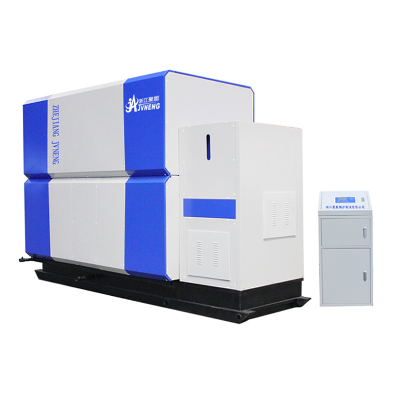 浙江聚能1000kg超導生物質蒸汽發生器酒店洗浴供暖專用不結水垢鍋爐