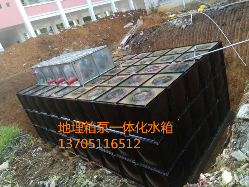 不銹鋼YMSW大模塊水箱，地埋箱泵一體化泵站