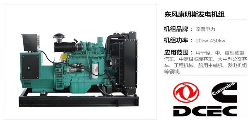 東風(fēng)康明斯發(fā)電機(jī)組