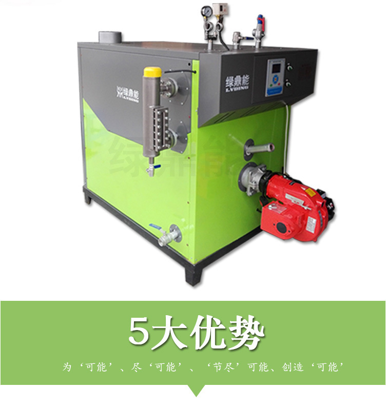 (綠)300kg燃油燃氣蒸汽發生器詳情頁（綠鼎能源）2017