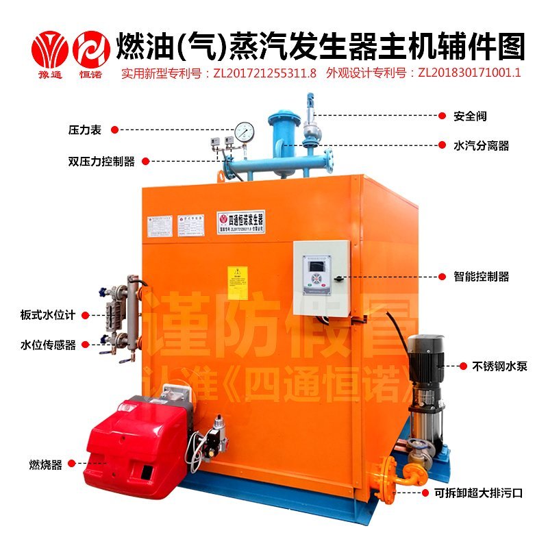 廠家直銷 全自動燃氣蒸汽發生器 燃電蒸汽發生器