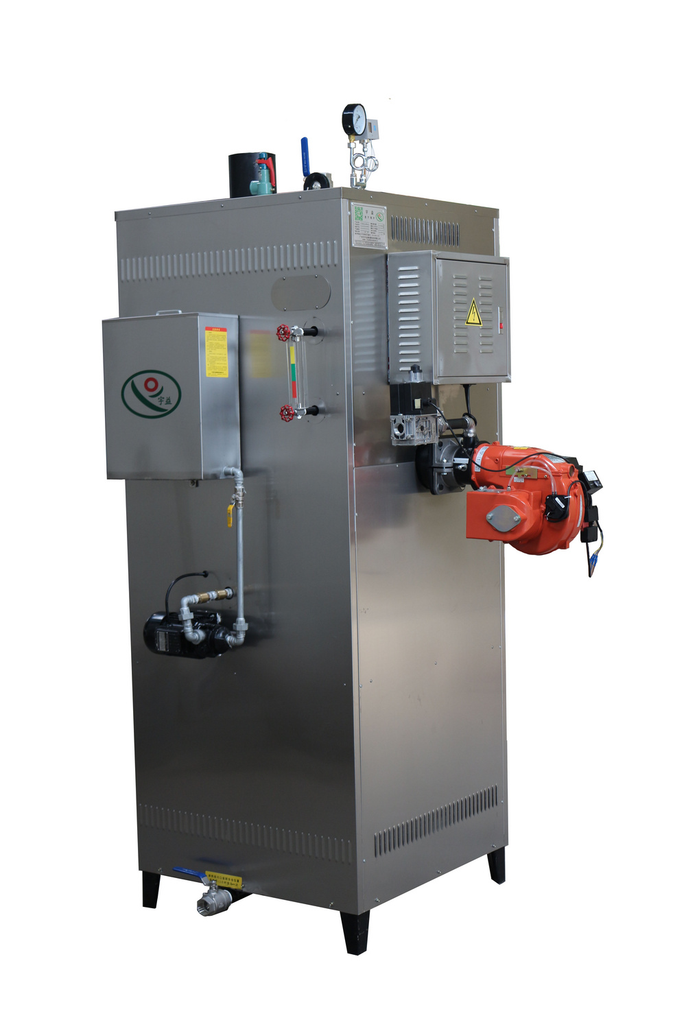 廣州市宇益鍋爐腐竹加工設備0.3噸燃油鍋爐300公斤蒸汽量