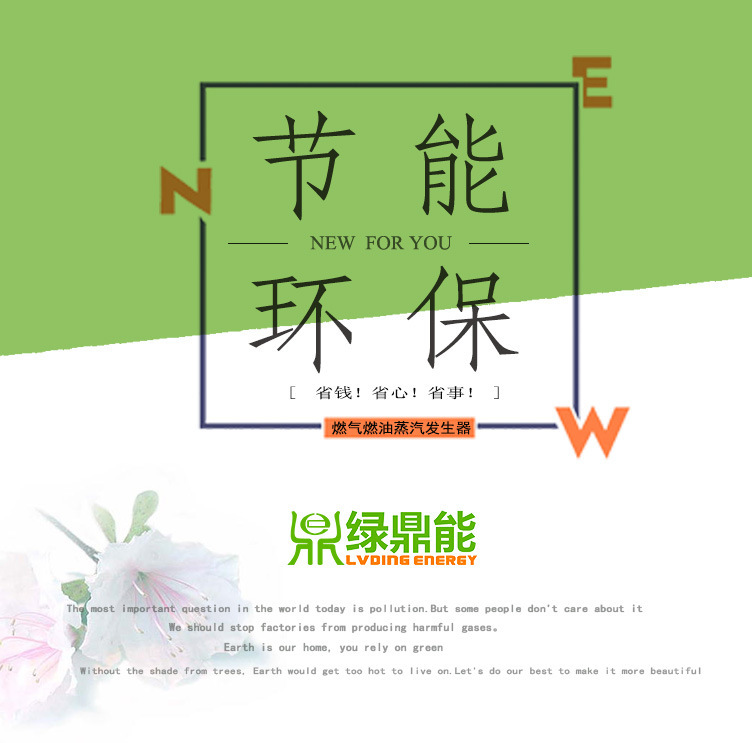 (綠)300kg燃油燃氣蒸汽發生器詳情頁（綠鼎能源）2017